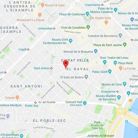 Cosy 3bdr Flat, 8mins To La Ramblas Apartment Barcelona